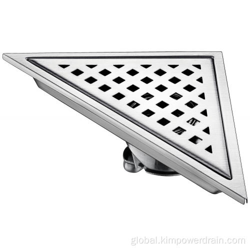 Corner Floor Drain Triangular stainless steel corner balcony floor drain Supplier